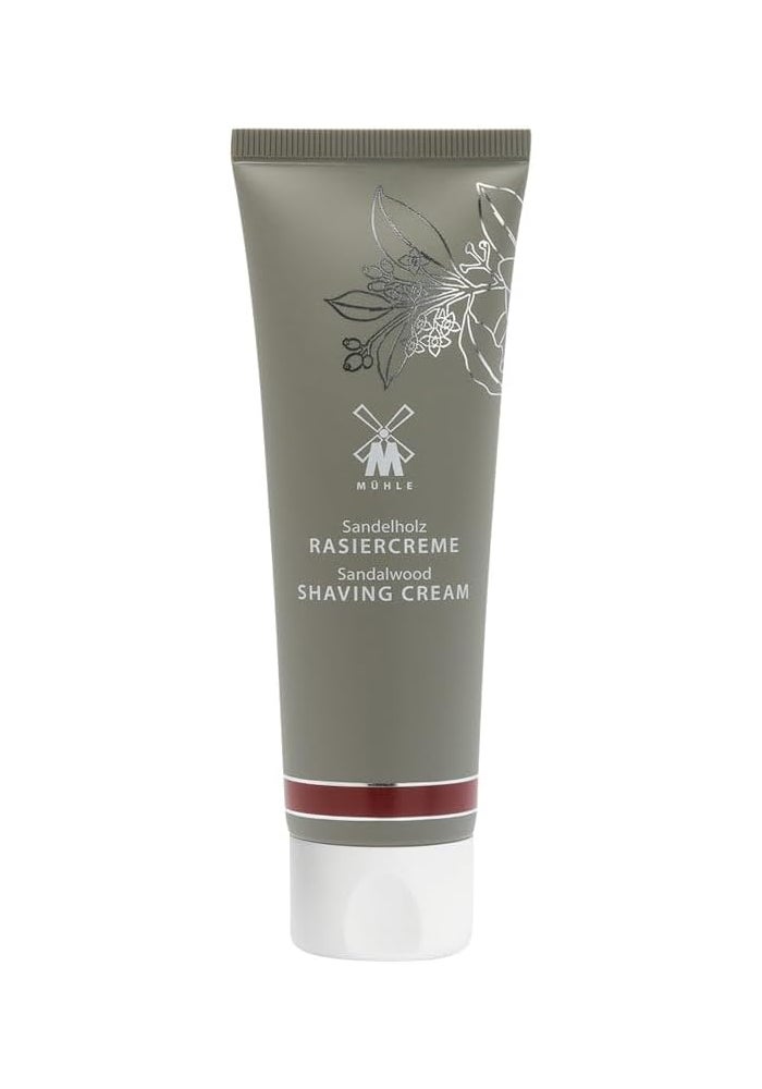 MÜHLE SHAVE CARE Sandalwood Shaving Cream 75ml - Natural and Moisturizing Shaving Cream for Smooth Shave - Image 2